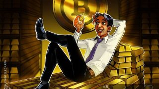 [朗報] ビットコイン対ゴールド比率に強気シグナル